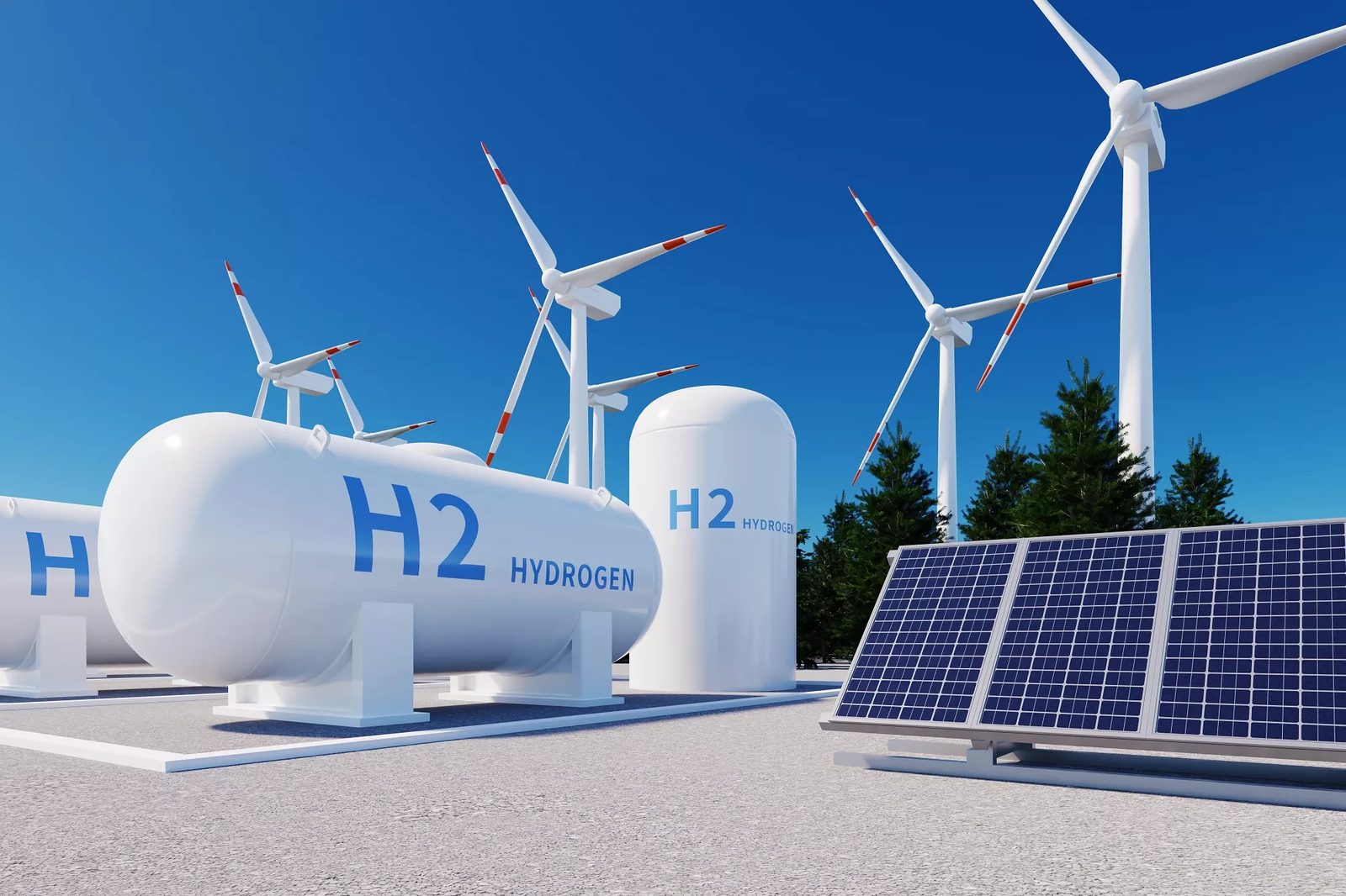 Green hydrogen production and electrolyser infrastructure